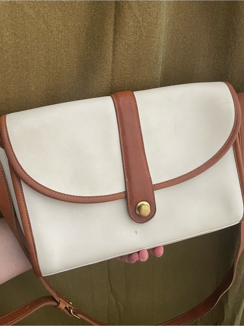 Vintage Coach Spectator Roll Bag